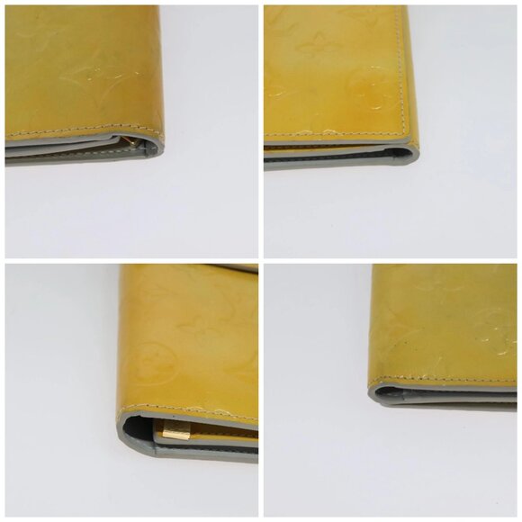 LOUIS VUITTON Monogram Vernis Walker Wallet Gris M91031 LV Auth 141125 - Picture 14 of 16